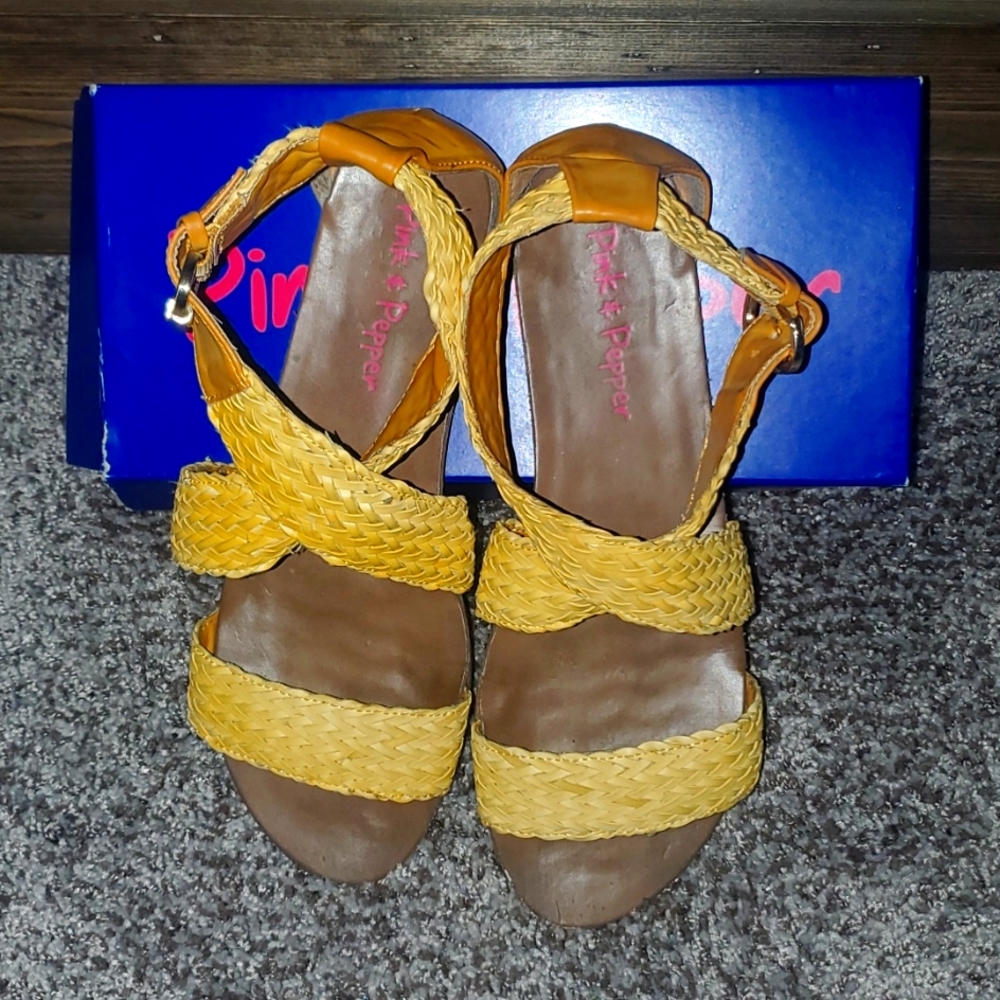 Pink & Pepper Strappy Sandal